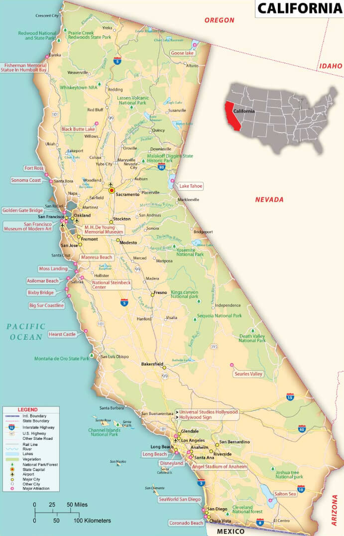 California City Maps